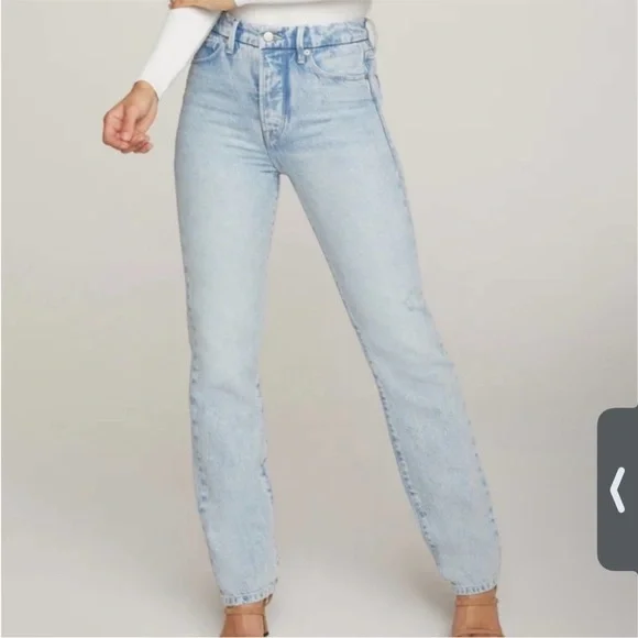 Good American Good Boy Vintage inspired Jeans - Picture 1 of 11